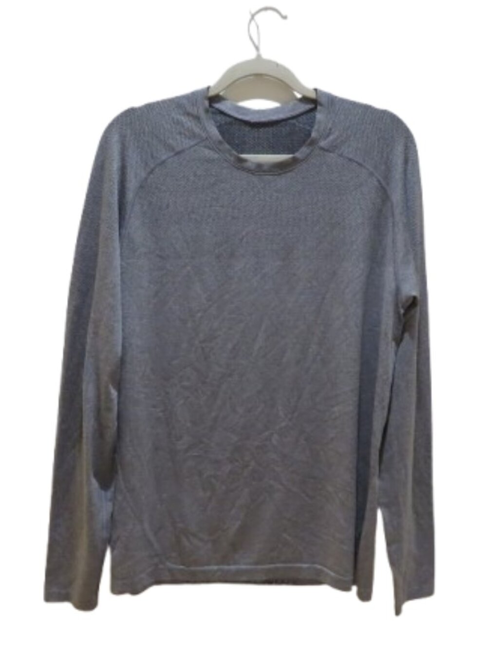 LULULEMON Metal Vent Tech Long-Sleeve Shirt Anchor Asphalt Grey Medium Outdoor